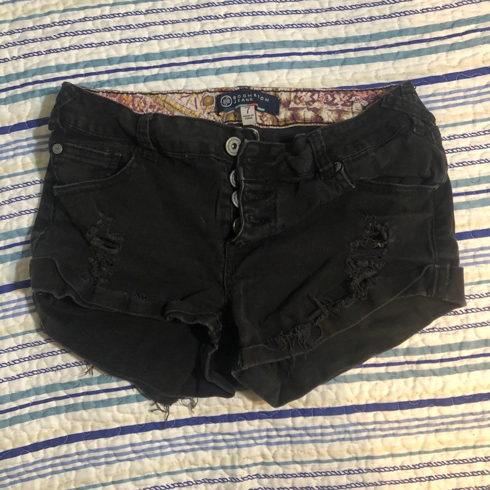 Black shorts